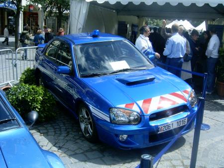 SUBARU DE GENDARMERIE DE REIMS